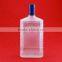 High quality square liquor bottle small mouth bottle whisky bottle