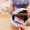 fashion promotion gift canvas custom Zipper coin purse wallet promotional gift macaron cake shape euro canvas coin purse wallet