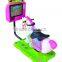 riding horse with vivid cartoon for kids