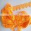 2016 Professional design orange flower water soluble chemical lace