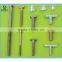 T-head bolts with square neck bolts
