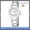 High Grade Fashion Womens Steel Between Ceramic Diamond Dial Watch