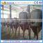 Installation beer fermenter cooling jacket tanks high quanlity stainless steel beer fermenter