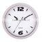 25cm plastic wall clock