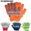 Made in China Cheap Mixed Colour Knitted Pretty Nylon Glove/Guantes 0276