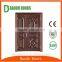 Baodu brand cheap exterior security double steel door