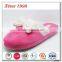 special fancy big bow tie soft fur girls shoes