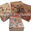Cheap recycle kraft paper gift shopping bag