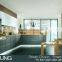 Homesung 2016 new model customized size black lacquer kitchen cabinet
