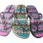 2015 Low Price New Design Injected Pvc Strap Basic PE Slippers for Women
