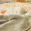GOTS organic 100% cotton baby bibs, scarfs and burp with exquisite embroidery plain green