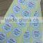 Die-cutting in round adhesive paper sticker