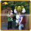 KANO6168 Popoular Character Life Size Shrek Statues