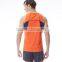 mens stringer sport vest wholesale muscle tee compression tank top printed gym wear sublimation 100% polyester grey tank top