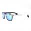 Factory Direct Sale Fashion Women 2015 Colourful Flower Print Carbon Fiber Sunglasses