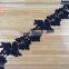 2017 Beautiful Black Color Chemical Lace Trim