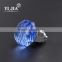 modern furniture hardware blue color zinc glass crystal cabinets knobs