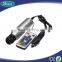 Color fiber optic light kit for car decoration with soft side emitting fiber and illustrator