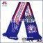 Professional Custom Knit Fan Scarf Jacquard Scarf