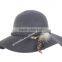 New Hot Product for 2014 Fashion Women Promotional Party Felt Hat Wide Brim With Fur