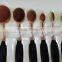 OEM BB cream Foundation rose Gold Oval Makeup Brushes 10 sets makeup tools for sale