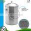 1.0 Gallon Stainless Steel Kitchen Compost Bin , Compost Keeper