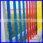 Beautiful Coloured Palisade Steel Fence for decorations of buildings