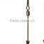 Brass fishing swivel with line clip and seat