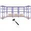 Heavy duty 5 tier shelf storage rack system