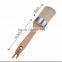2 Inch Diameter Oval Chalk & Wax Boar Bristle Brush