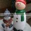 OEM BLOW MOLDING plastic Santa Claus /Santa Clause sculpture 3D Huizhou factory