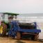 top quality new style hydraulic operating beach sand cleaner,beach sweeper ,beach cleaning machinery with bucket