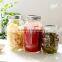 16/8/32 oz BALL! wide mouth mason jars/glass mason jar with lid/glass bottle jar