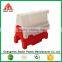 PE Plastic road block barrier water filled trafic barrier easy essemble use red and whiter colour
