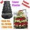 Strawberry vertical gardening tower pots Vertical tower garden flowers vertical hydroponic tower