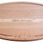 Natural Wood Cutting and Chopping Board Large with Groove 15 x 11 Inches,3/4 Inch Thick, Carving Board Topside has Drip Groove