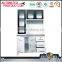 Steel cupboard Metal Display Kitchen Cabinet for Sale
