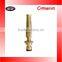New Brass Hose Fitting Set Of 4 Garden Hose Spray Nozzel Head & Hose Connectors