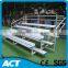 outdoor stadium 4-row bleacher and stadium seat