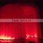 Customize Led light inflatable dome tent 3D inflatable photo booth for wedding or event