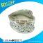 Custom Cheap Zinc alloy Round Jewelry Gift Box