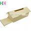 new design natural wooden tissue box