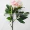 single stem cloth flower for festive and home decoration artificial silk peony flower