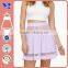 cheap white pleated crochet tennis skirt