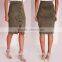 2016 best selling lady midi skirt wholesale china