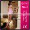 2017 Europe style hot color mature women sexy babydoll xxx lingerie