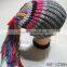 Fashion Most Popular 100%acrylic Crochet Knitted Stripe Hot Cap for Winter in Stock Now!