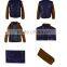High Quality Men's PU leather jacket With Cotton Sleeve