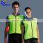 Hi viz night warning safety cycling vests with leds flashing EN20471 CE
