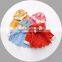 B40962A Little girls cute cat printing pocket coat